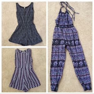 3 ROMPERS - Urban Outfitters